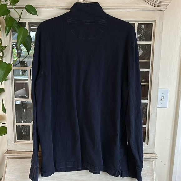 Men’s Converse Cotton Navy Long Sleeve - Picture 4 of 6